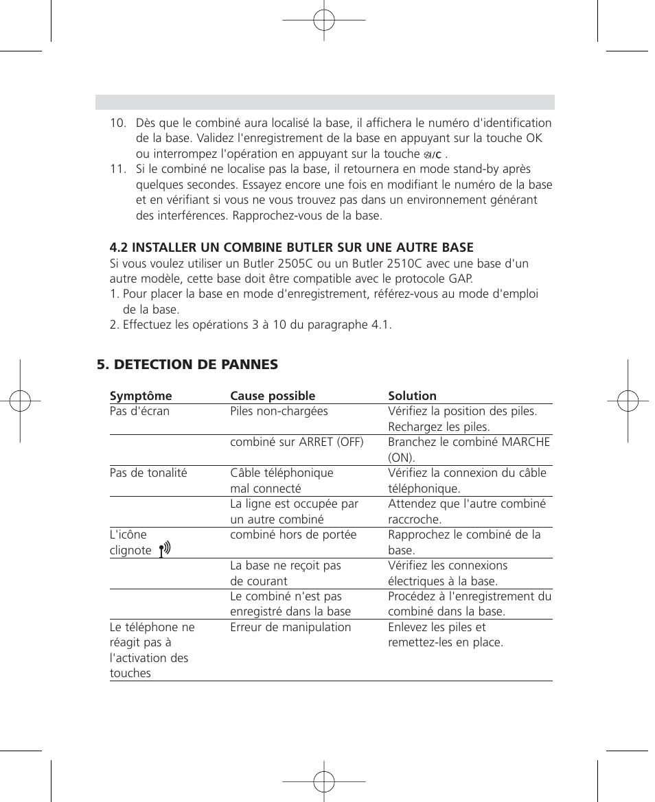 Topcom Butler 2510C User Manual | Page 19 / 90