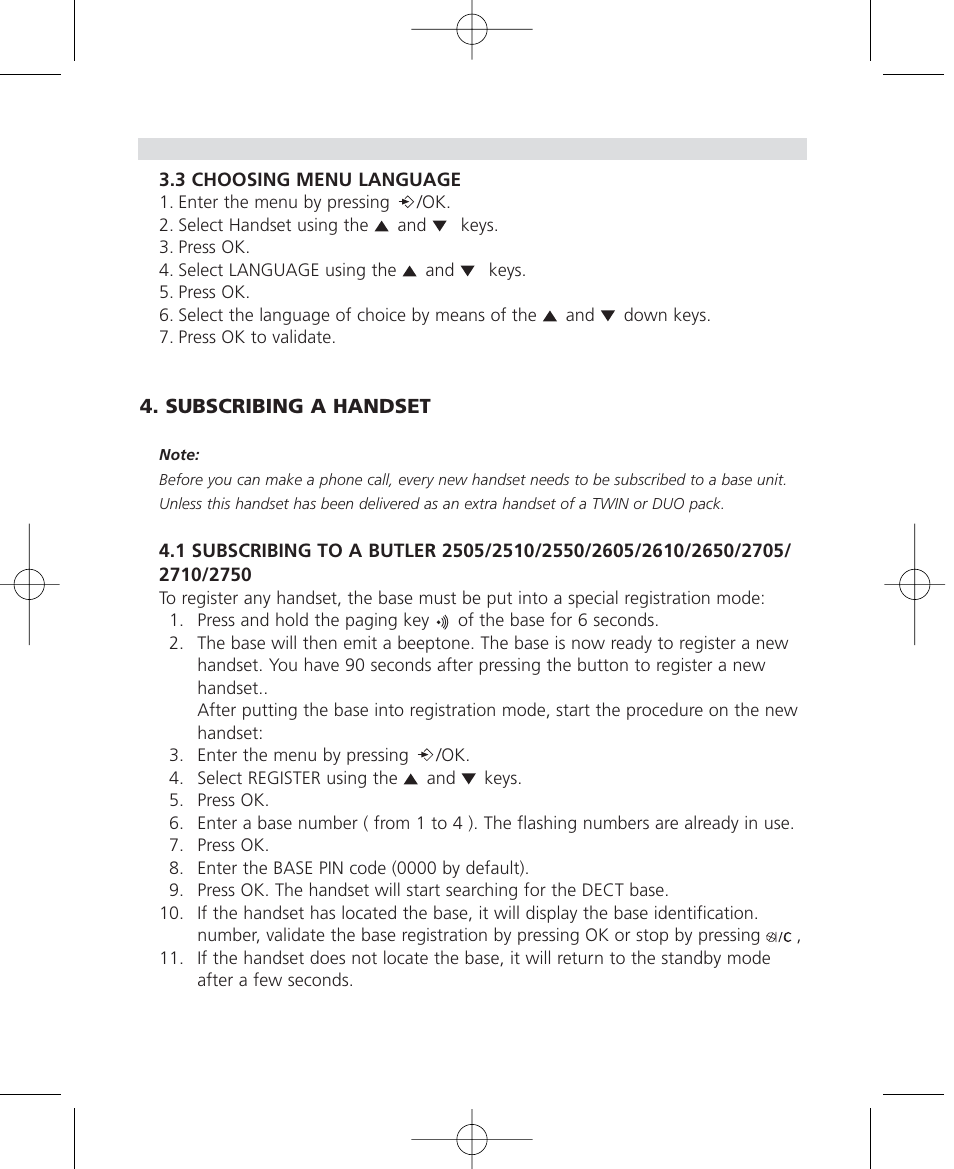 Topcom Butler 2510C User Manual | Page 28 / 90