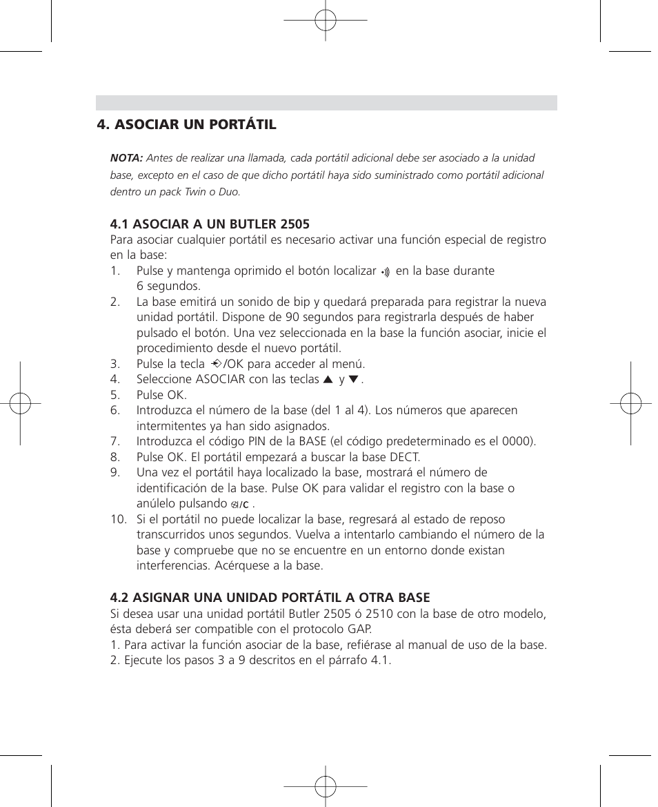 Topcom Butler 2510C User Manual | Page 47 / 90