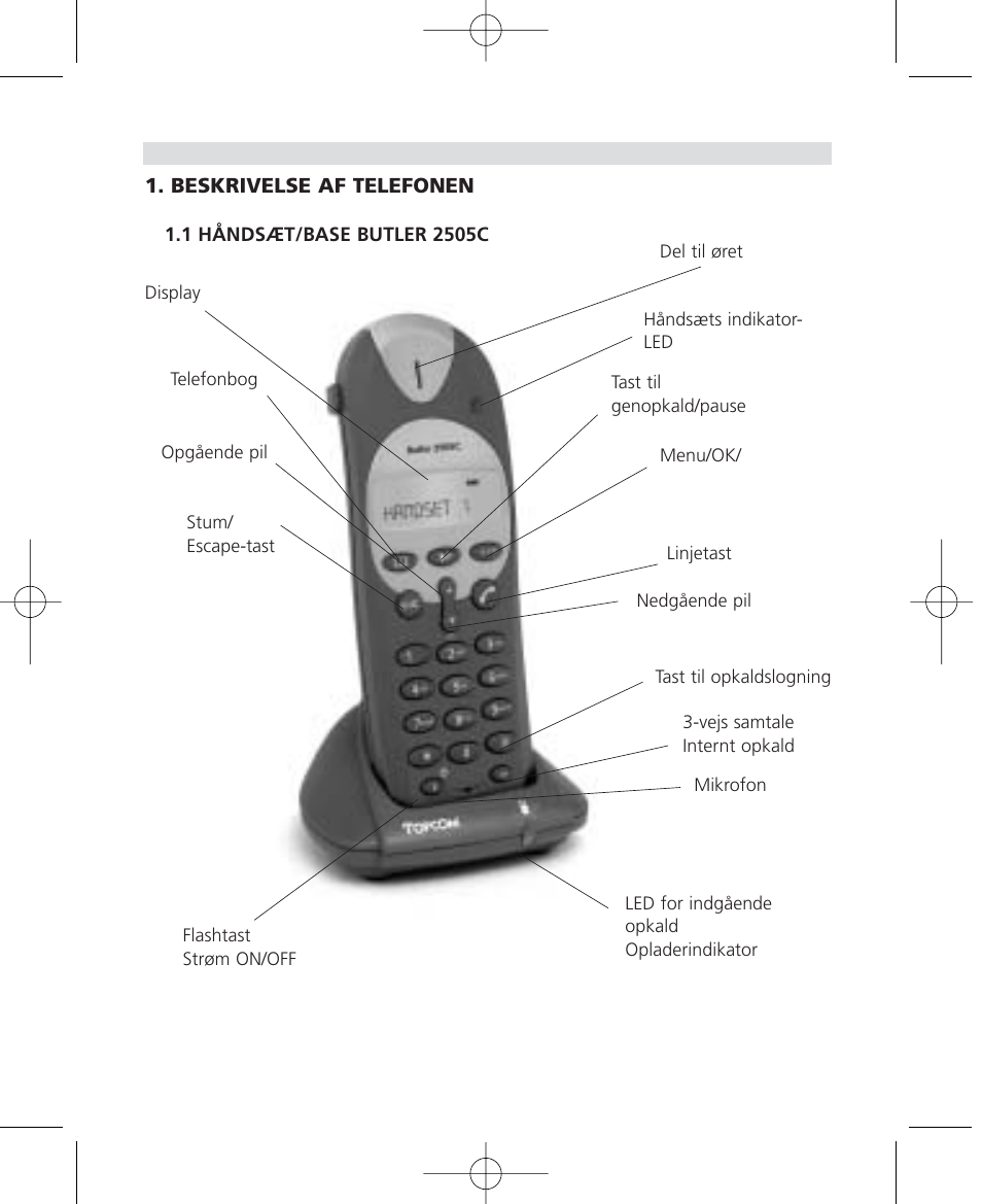 Topcom Butler 2510C User Manual | Page 61 / 90