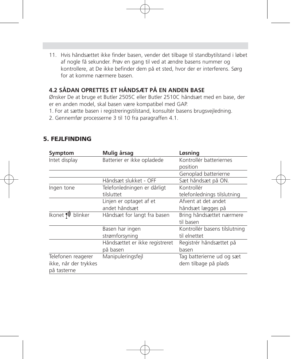 Topcom Butler 2510C User Manual | Page 67 / 90