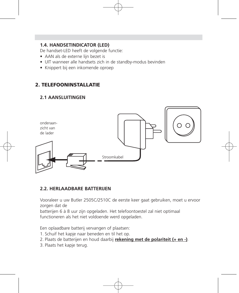Topcom Butler 2510C User Manual | Page 7 / 90