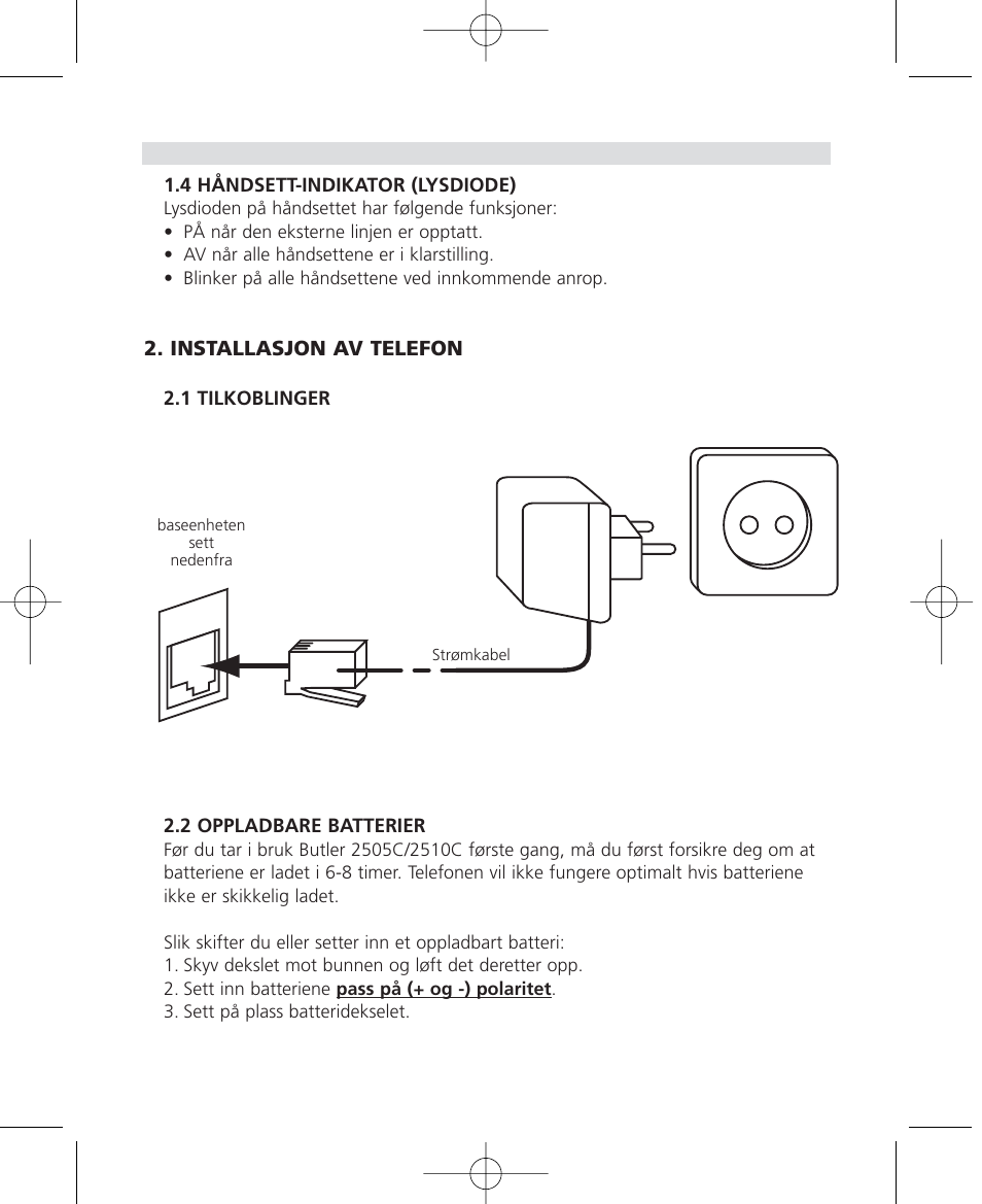 Topcom Butler 2510C User Manual | Page 74 / 90