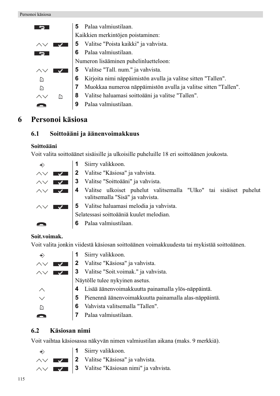 6personoi käsiosa | Topcom Butler 5750 User Manual | Page 126 / 144