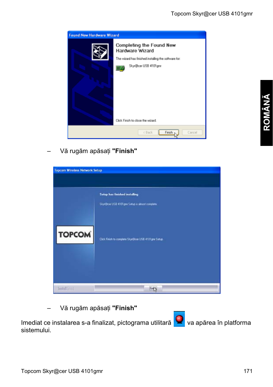 Ro mân ă | Topcom Skyr@cer 4101GMR User Manual | Page 171 / 212