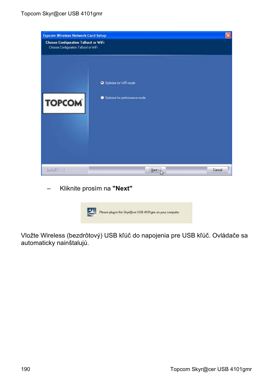 Topcom Skyr@cer 4101GMR User Manual | Page 190 / 212