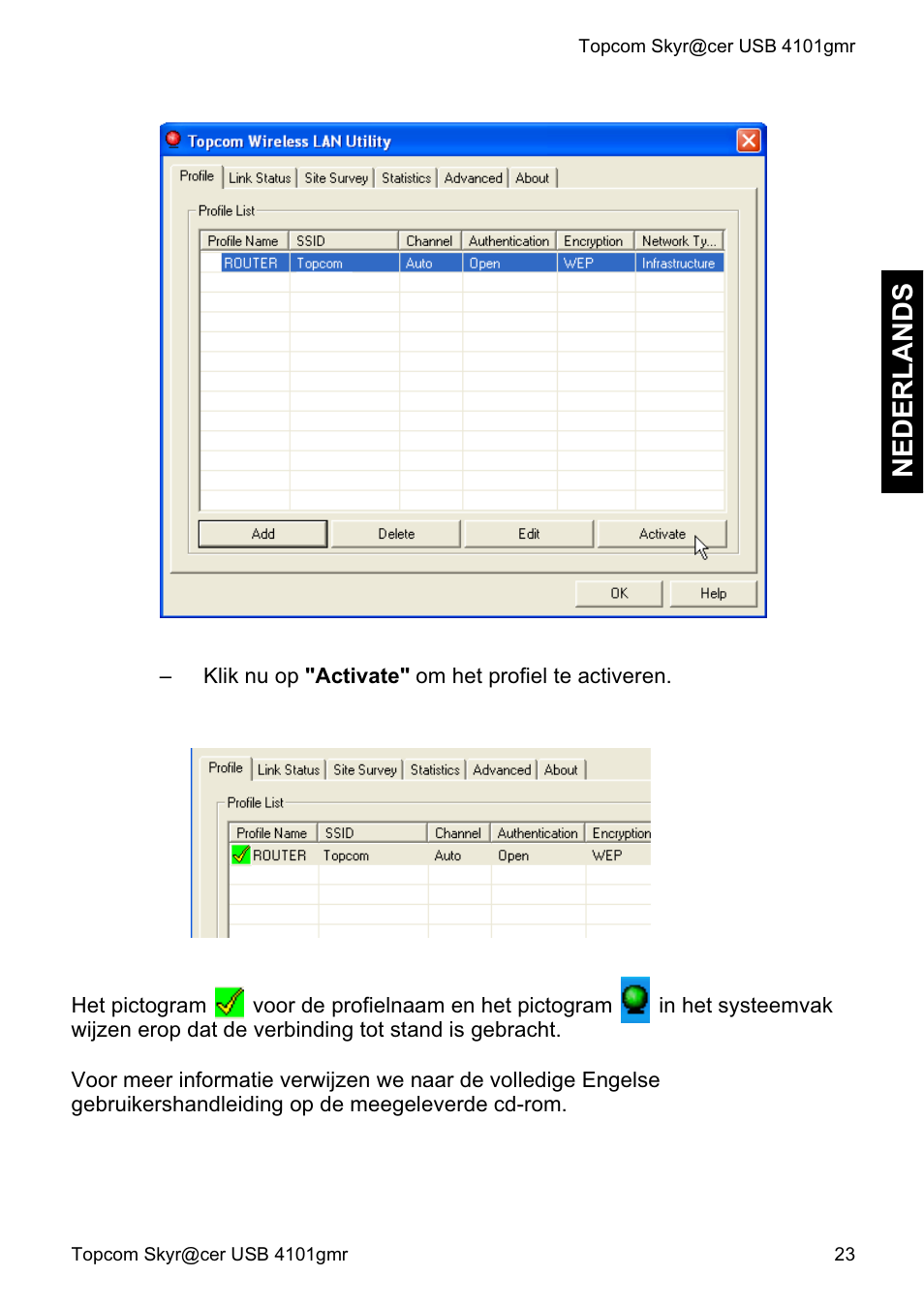 Neder land s | Topcom Skyr@cer 4101GMR User Manual | Page 23 / 212