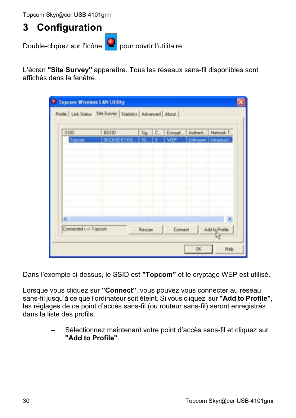 3 configuration | Topcom Skyr@cer 4101GMR User Manual | Page 30 / 212