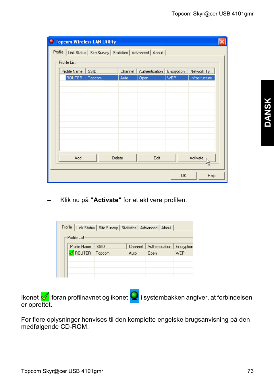 Dan sk | Topcom Skyr@cer 4101GMR User Manual | Page 73 / 212