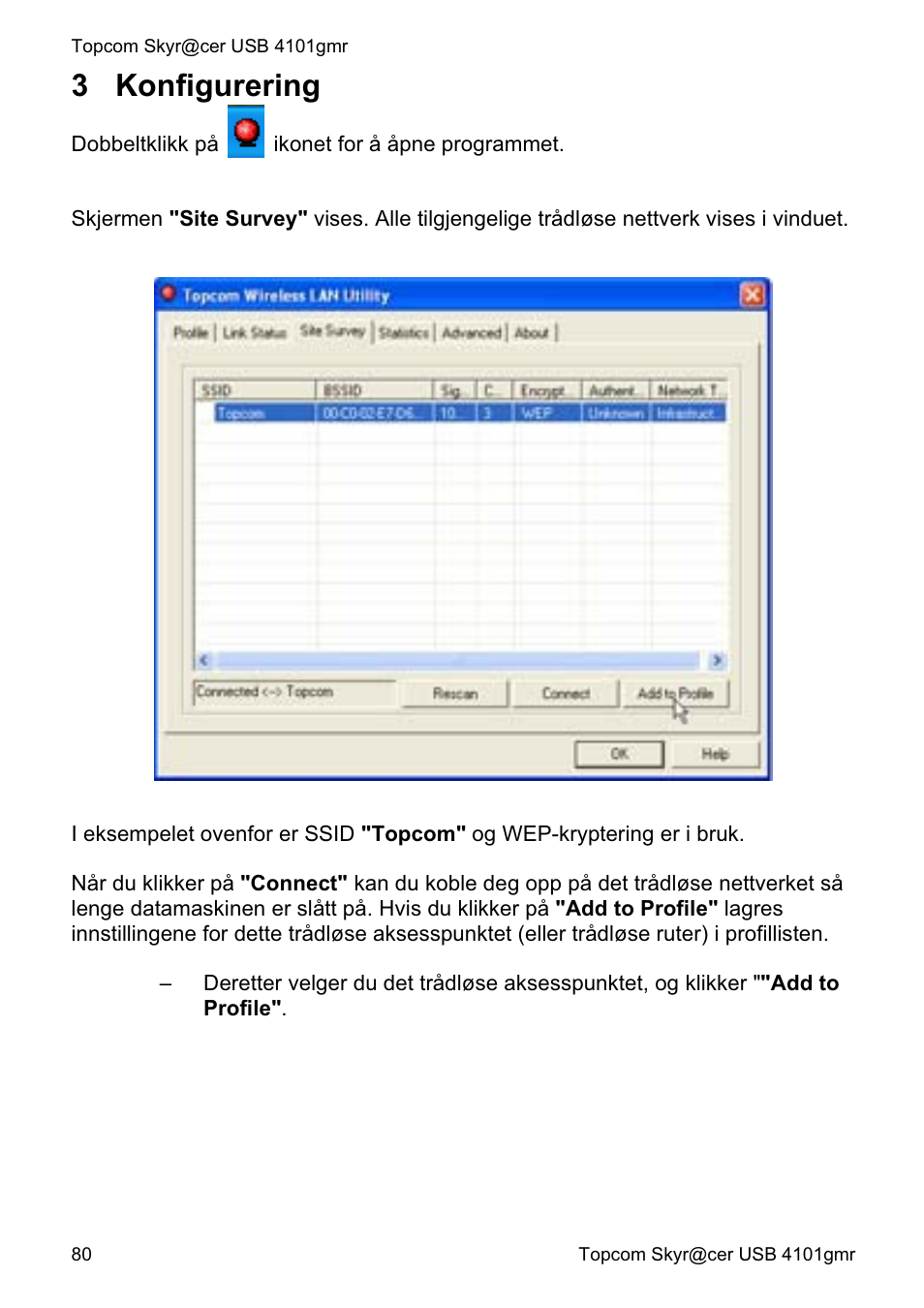 3 konfigurering | Topcom Skyr@cer 4101GMR User Manual | Page 80 / 212