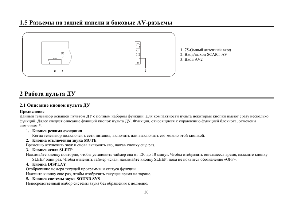 5 av | Hyundai H-TV2104 User Manual | Page 30 / 49