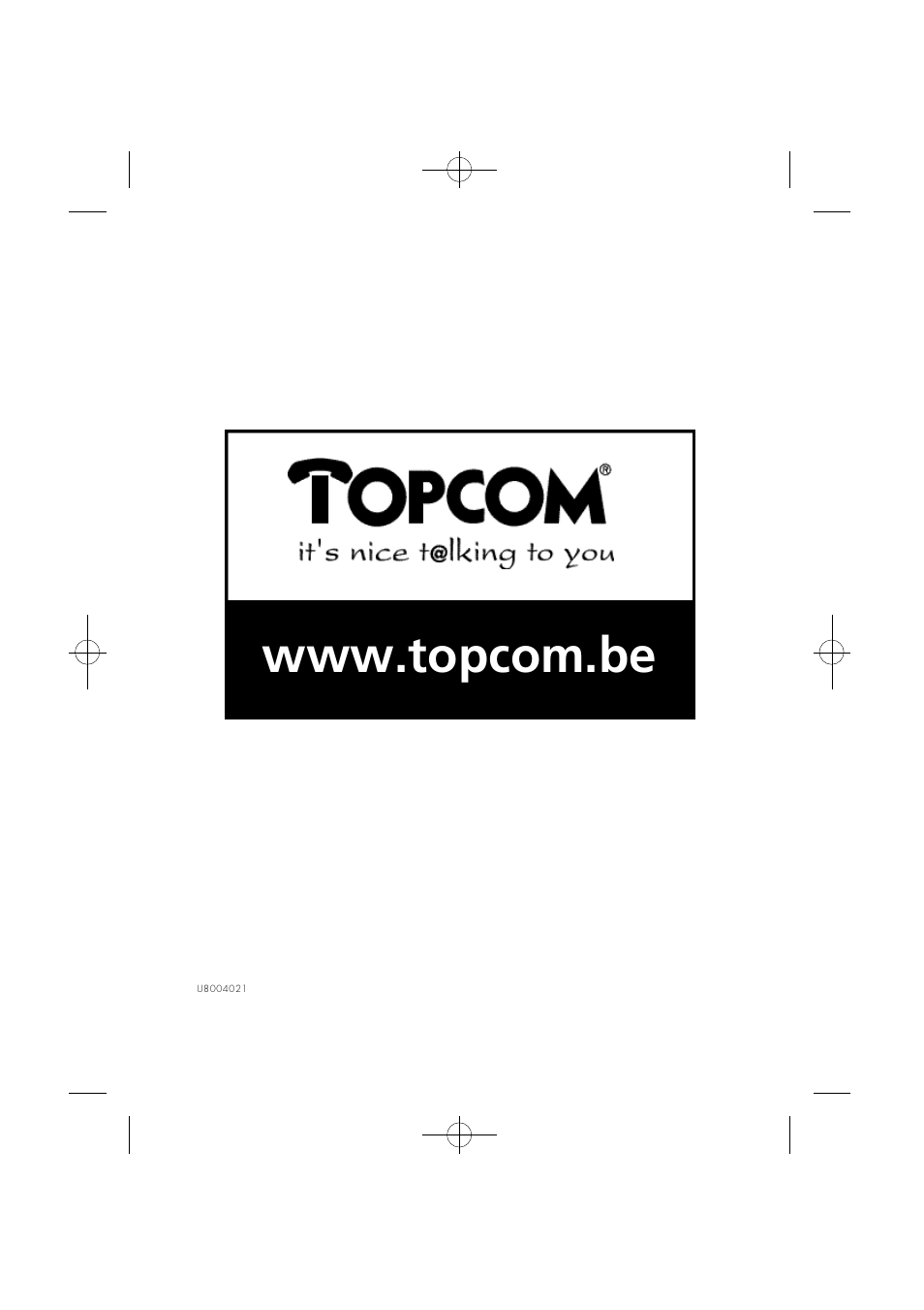 Topcom Webr@cer 851 PSTN User Manual | Page 52 / 52