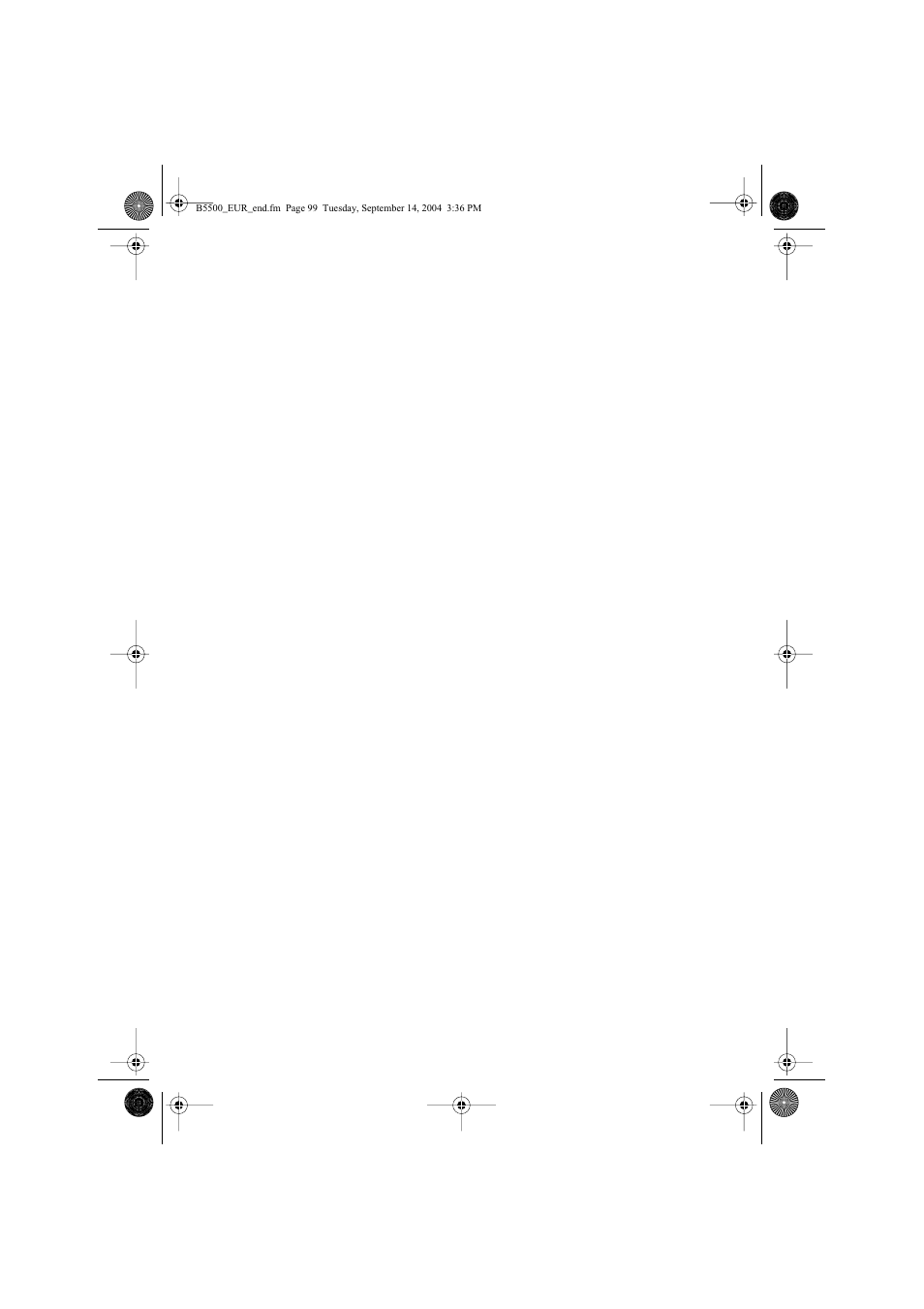 Topcom BUTLER 5500 User Manual | Page 99 / 100