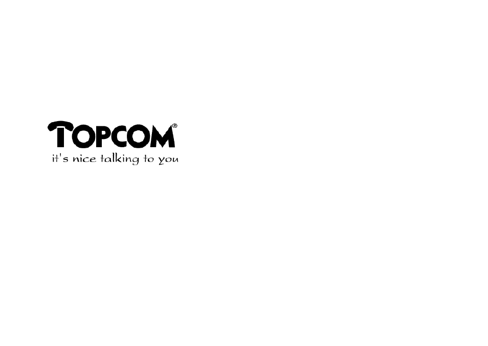 Topcom ZIGGY User Manual | Page 15 / 15