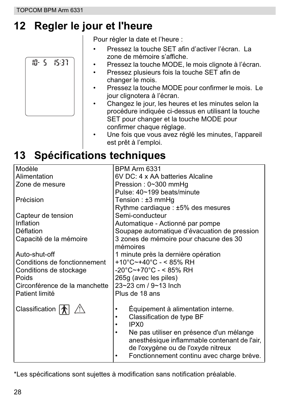 Topcom 6331 User Manual | Page 28 / 76