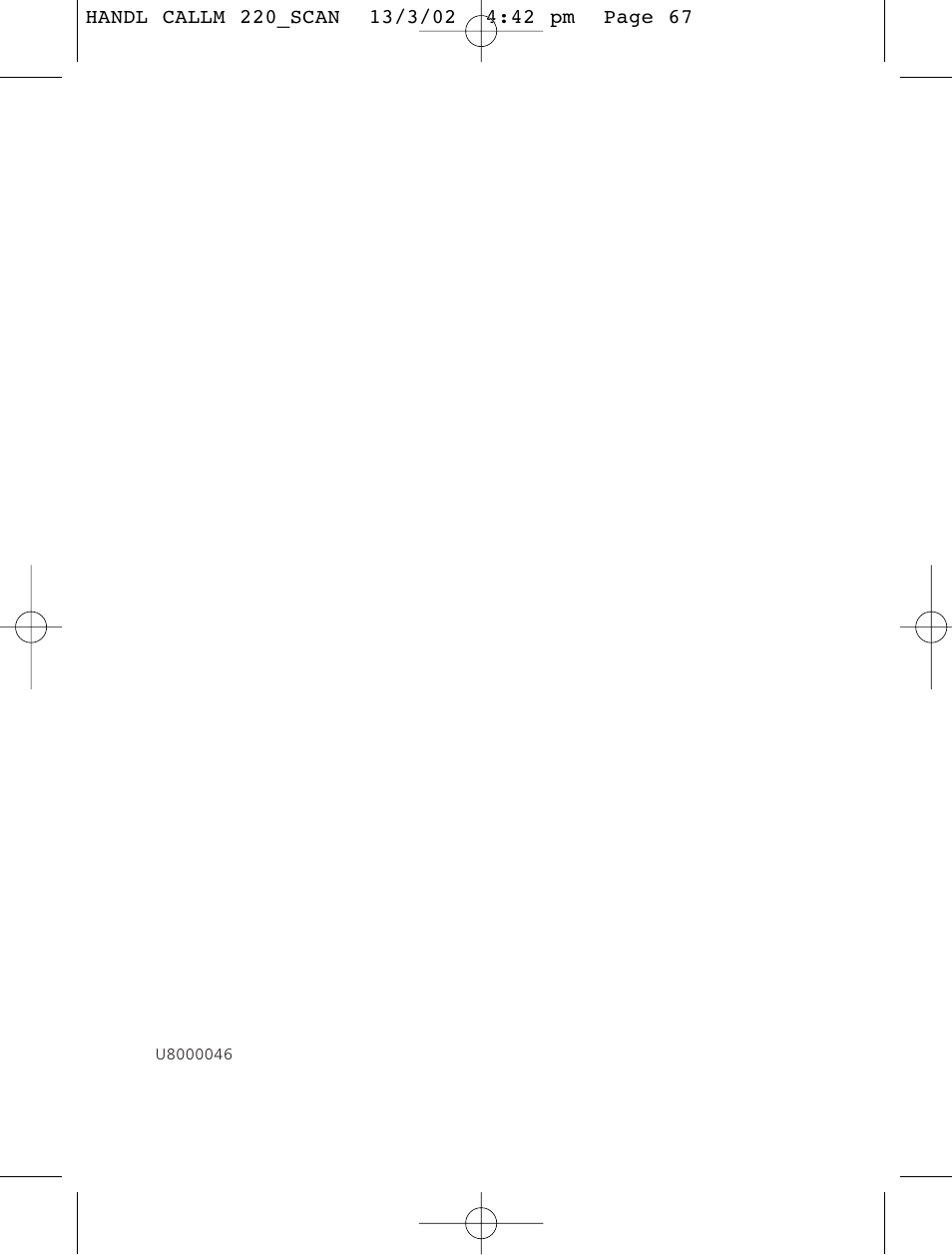 Topcom CALLMASTER 220 User Manual | Page 67 / 68