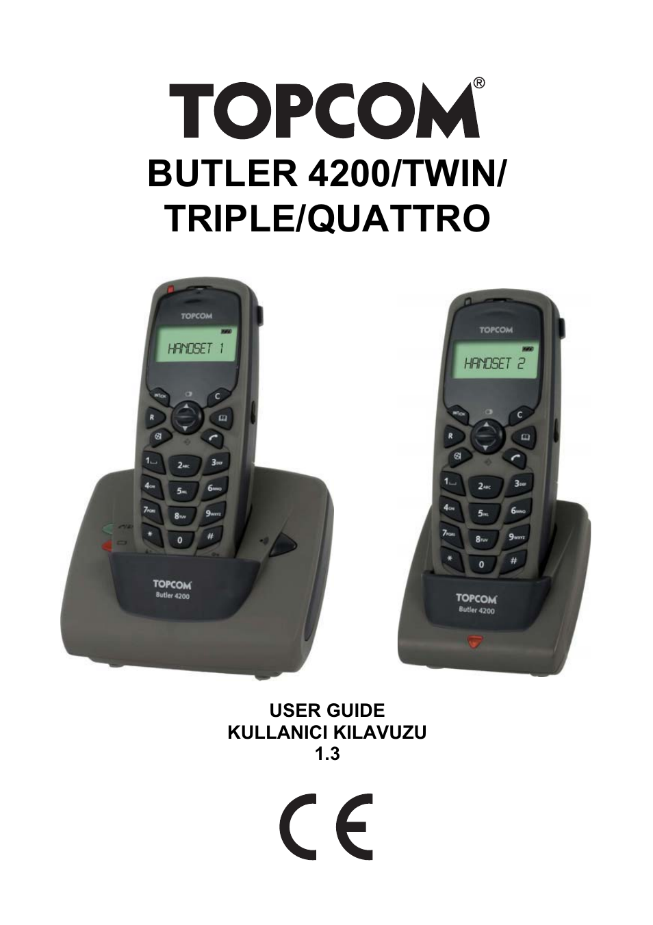 Topcom BUTLER 4200 User Manual | 52 pages