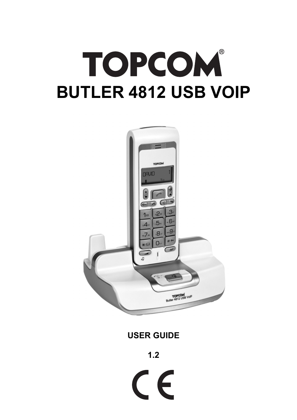 Topcom Butler 4812 USB VOIP User Manual | 40 pages