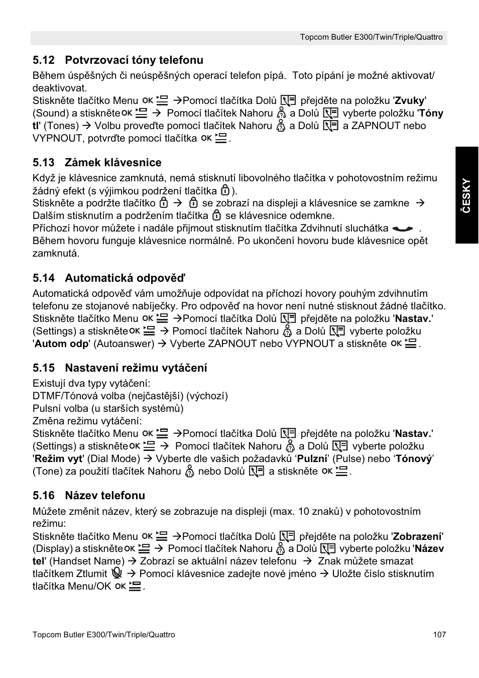 Topcom Butler E300 User Manual | Page 111 / 208