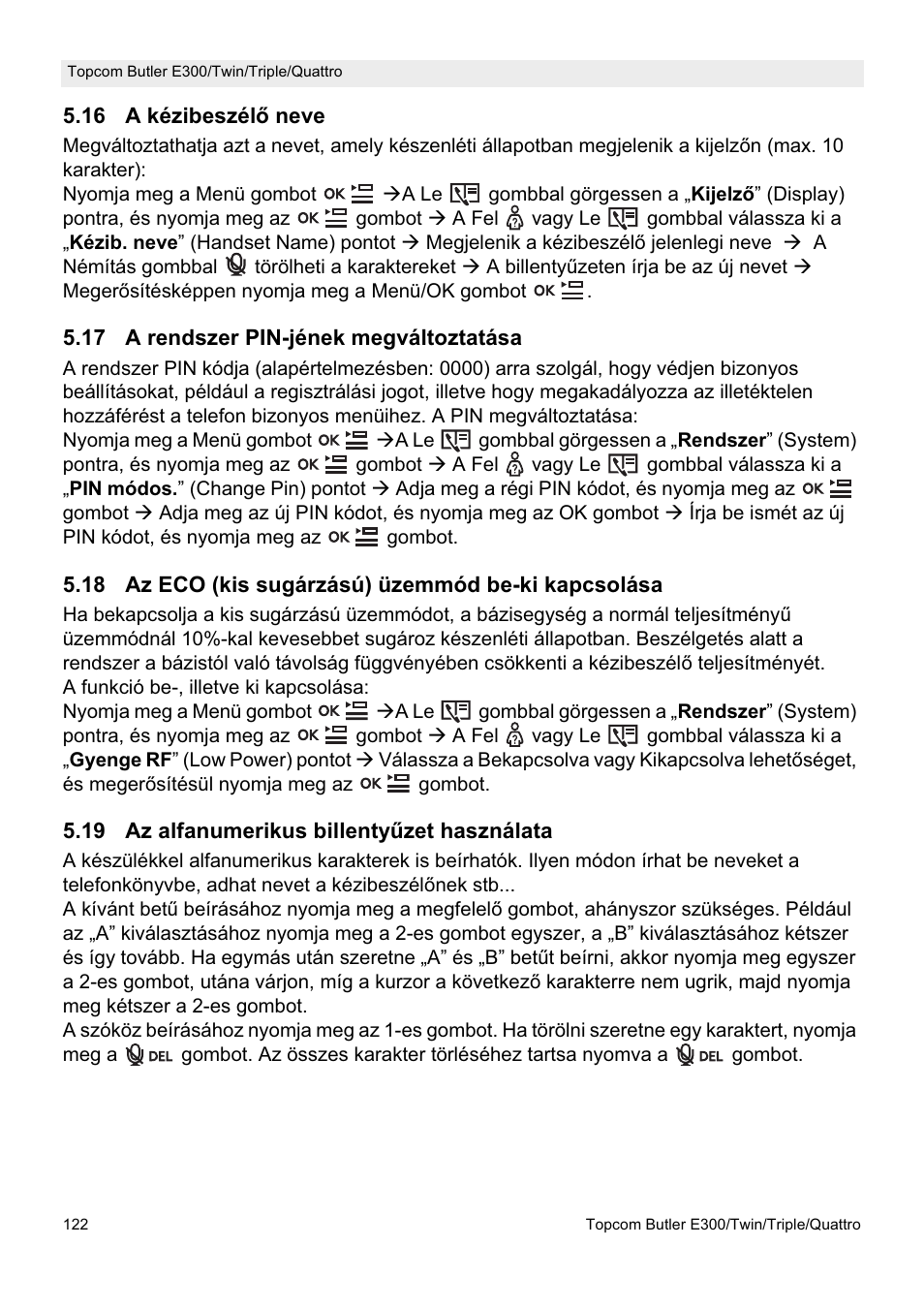Topcom Butler E300 User Manual | Page 126 / 208