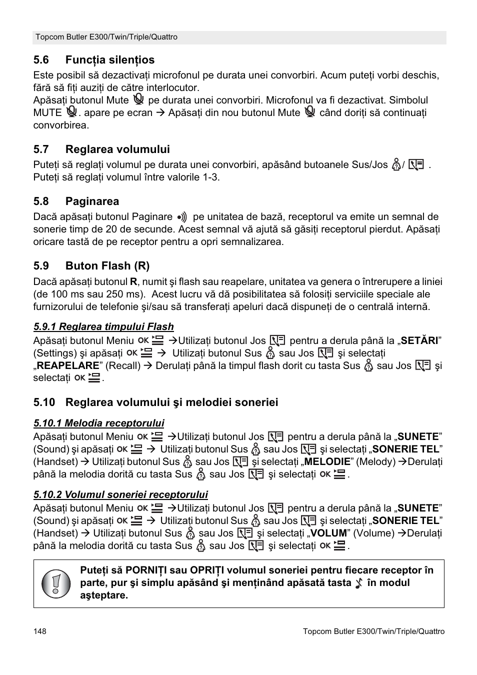 Topcom Butler E300 User Manual | Page 152 / 208