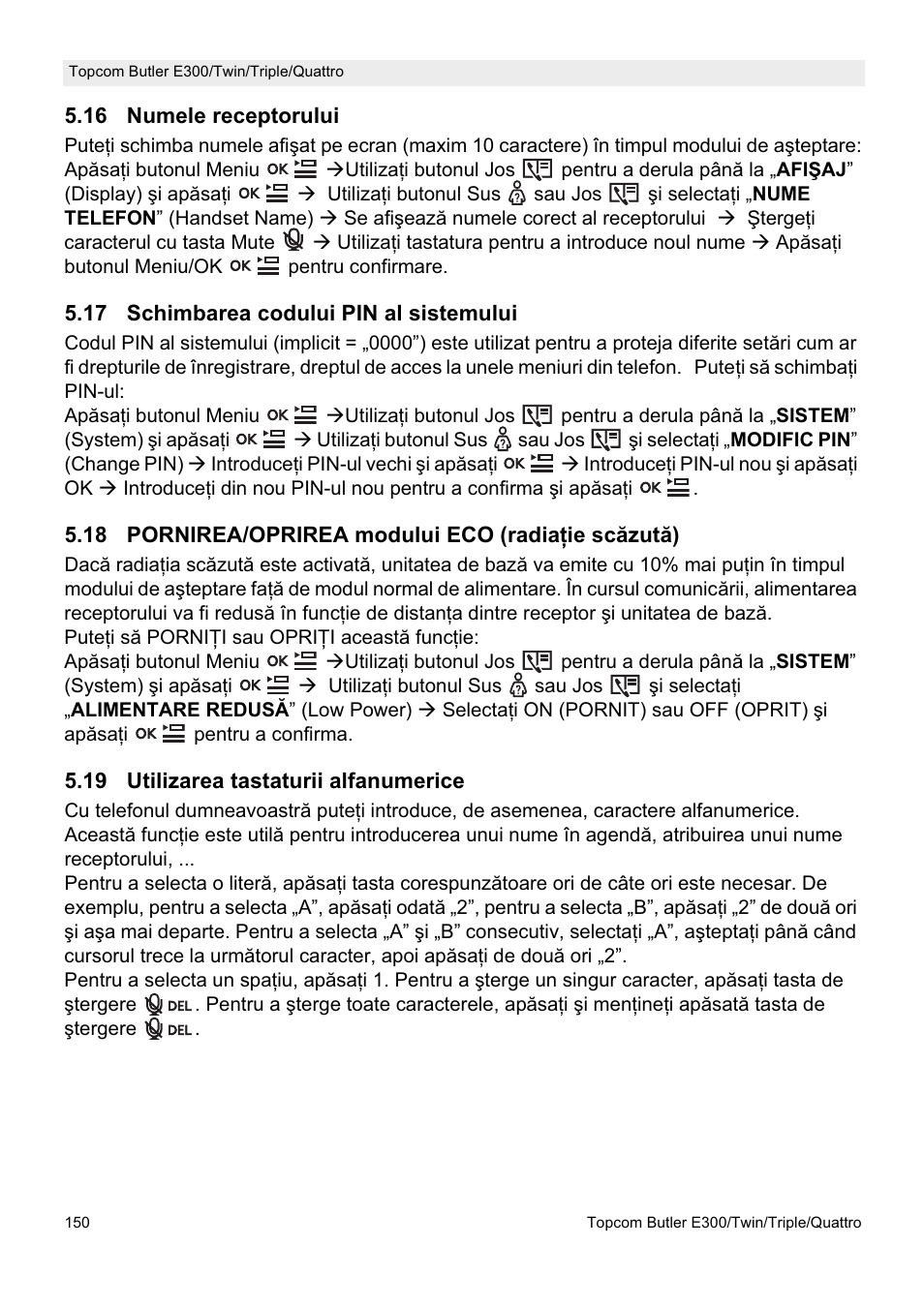 Topcom Butler E300 User Manual | Page 154 / 208