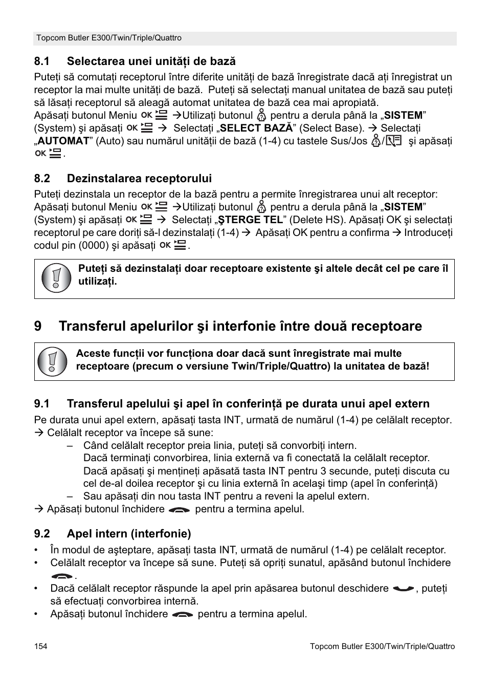 Topcom Butler E300 User Manual | Page 158 / 208