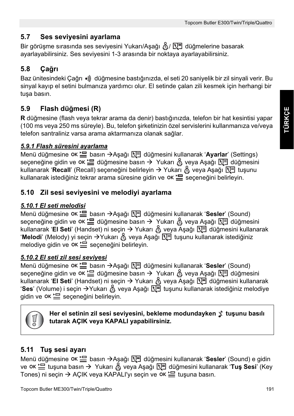 Topcom Butler E300 User Manual | Page 195 / 208