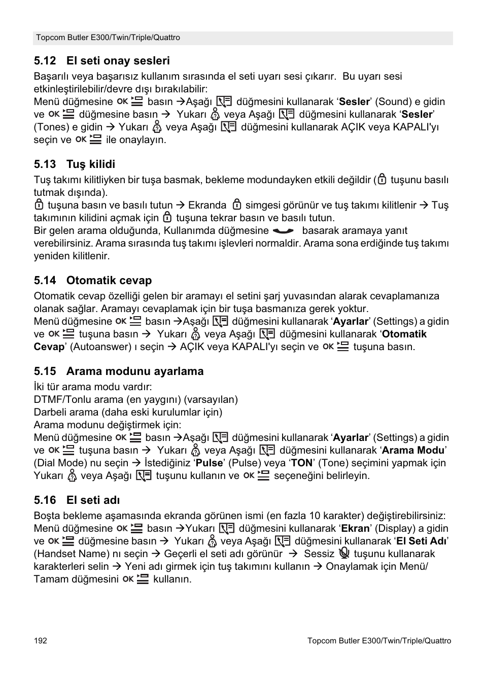 Topcom Butler E300 User Manual | Page 196 / 208