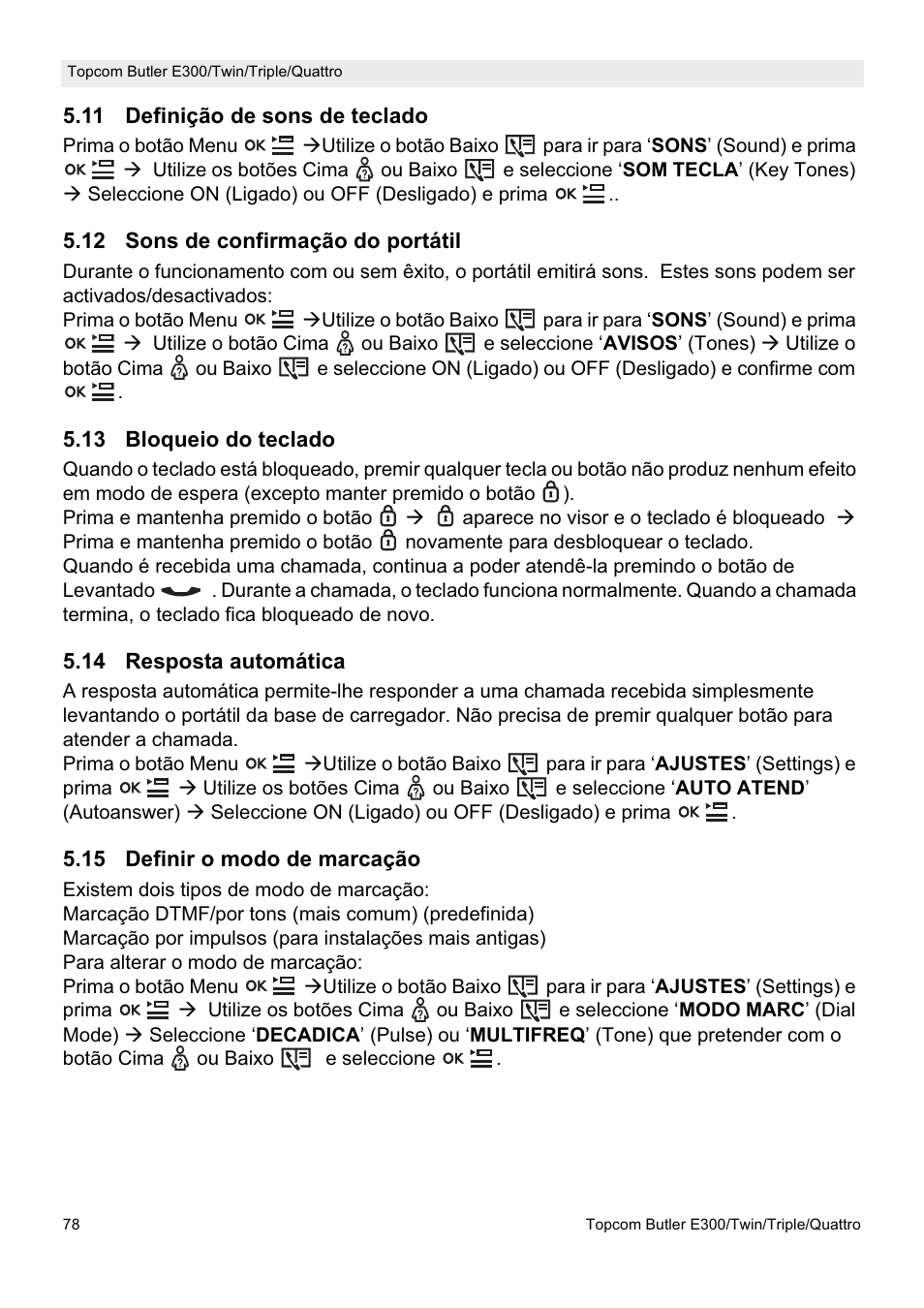 Topcom Butler E300 User Manual | Page 82 / 208