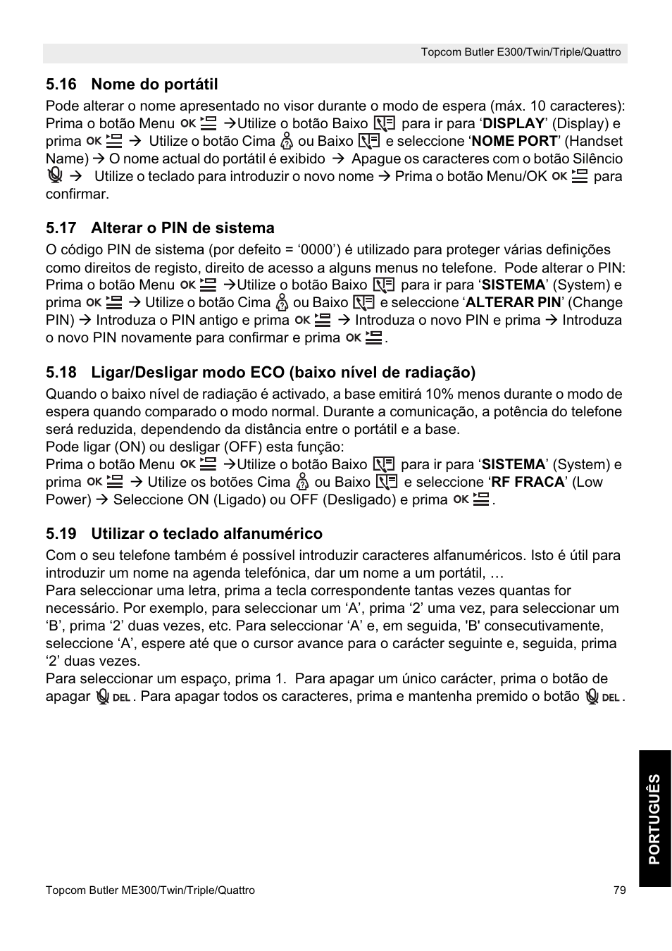 Topcom Butler E300 User Manual | Page 83 / 208