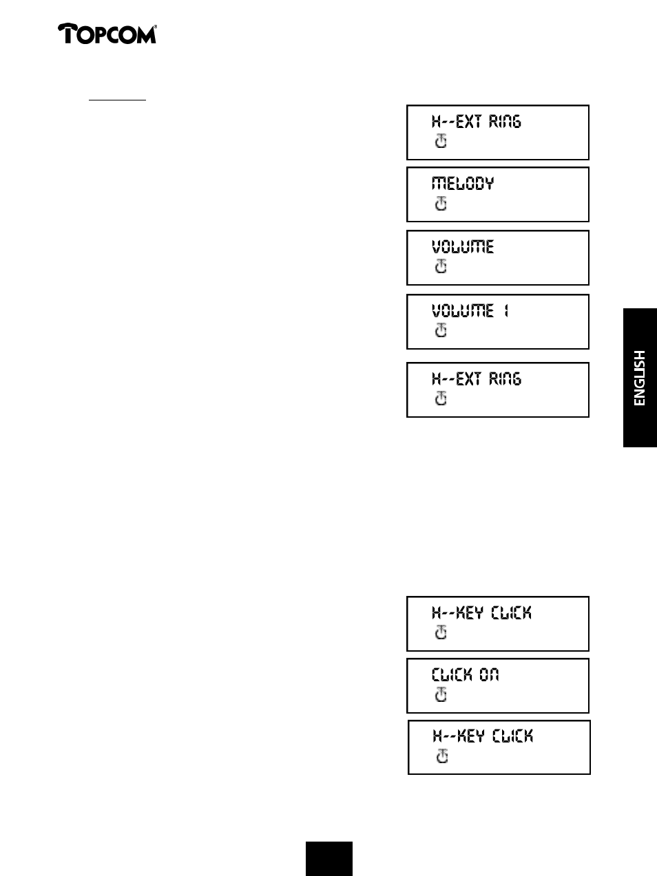 Butler 575 | Topcom 575s User Manual | Page 15 / 43