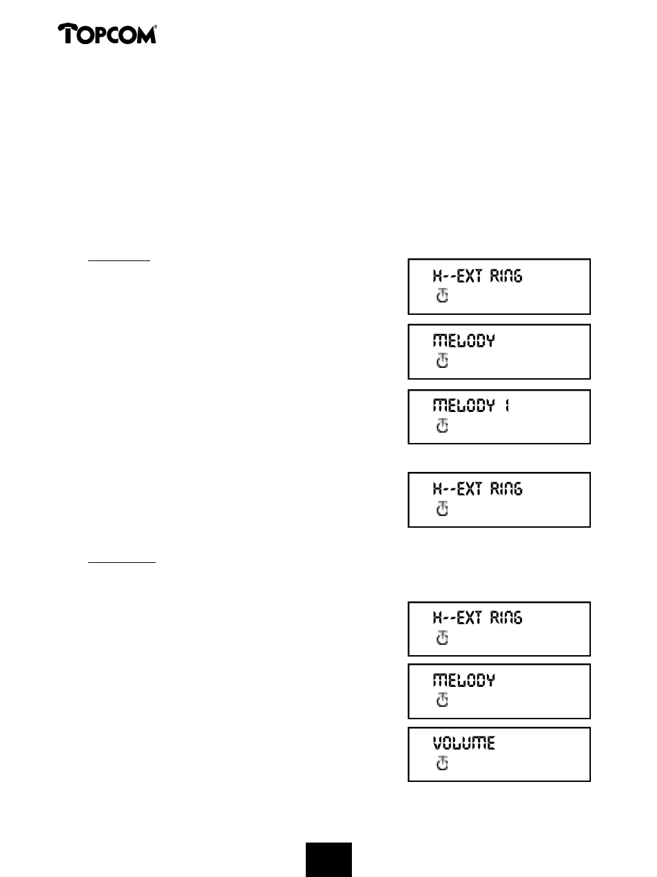 Butler 575 | Topcom 575s User Manual | Page 34 / 43