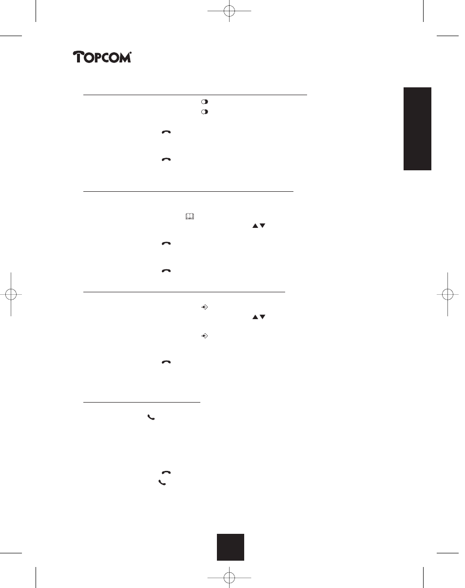 Butler 2450 | Topcom BUTLER 2450 User Manual | Page 11 / 164