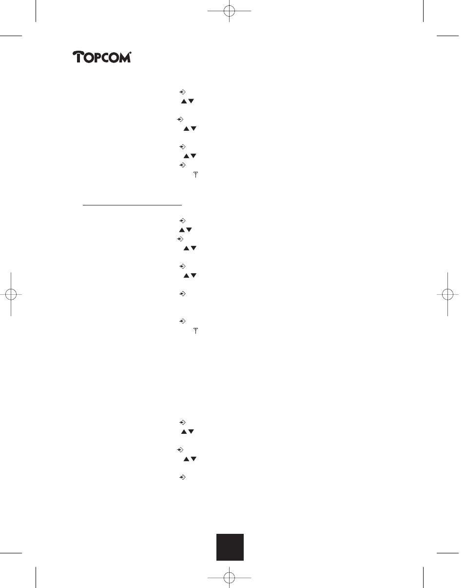 Butler 2450 | Topcom BUTLER 2450 User Manual | Page 118 / 164