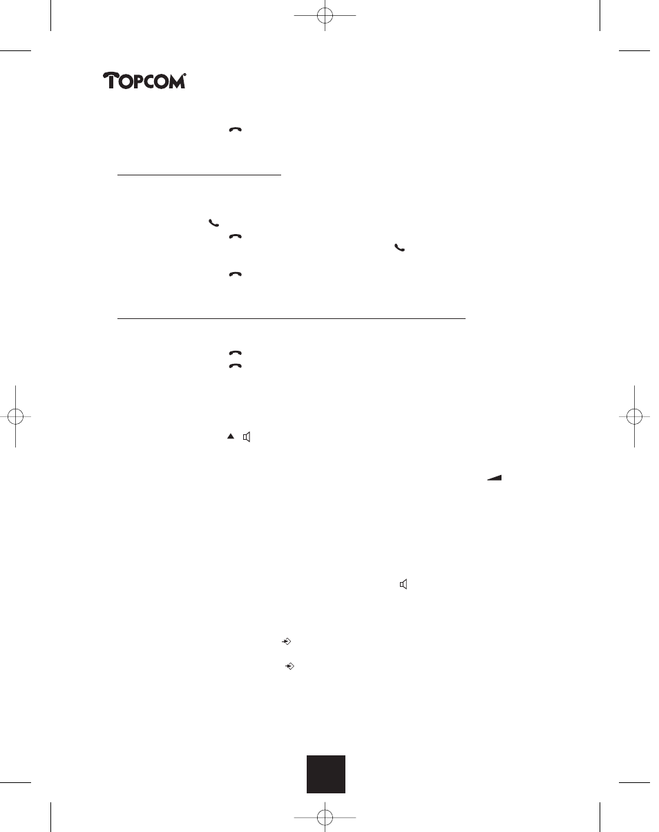 Butler 2450 | Topcom BUTLER 2450 User Manual | Page 12 / 164