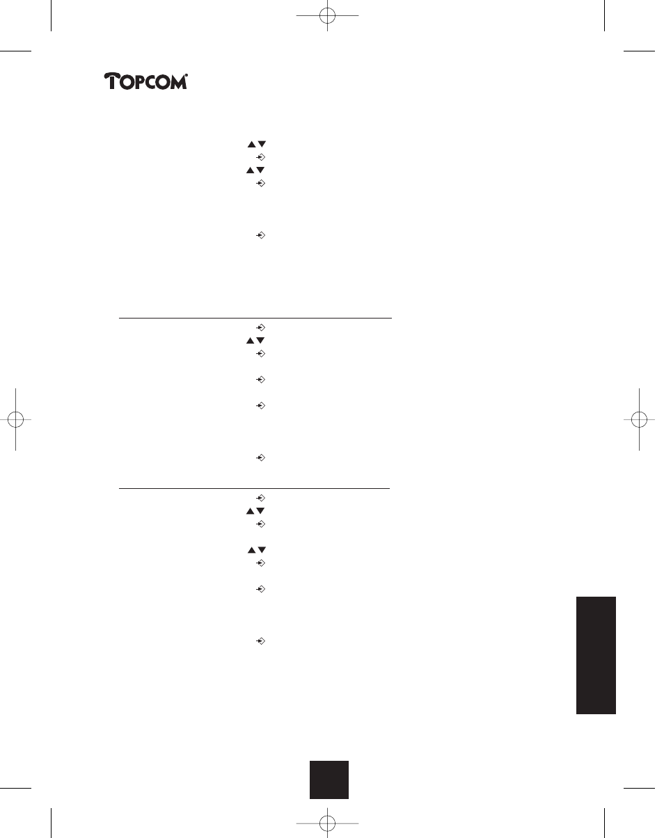 Butler 2450 | Topcom BUTLER 2450 User Manual | Page 145 / 164