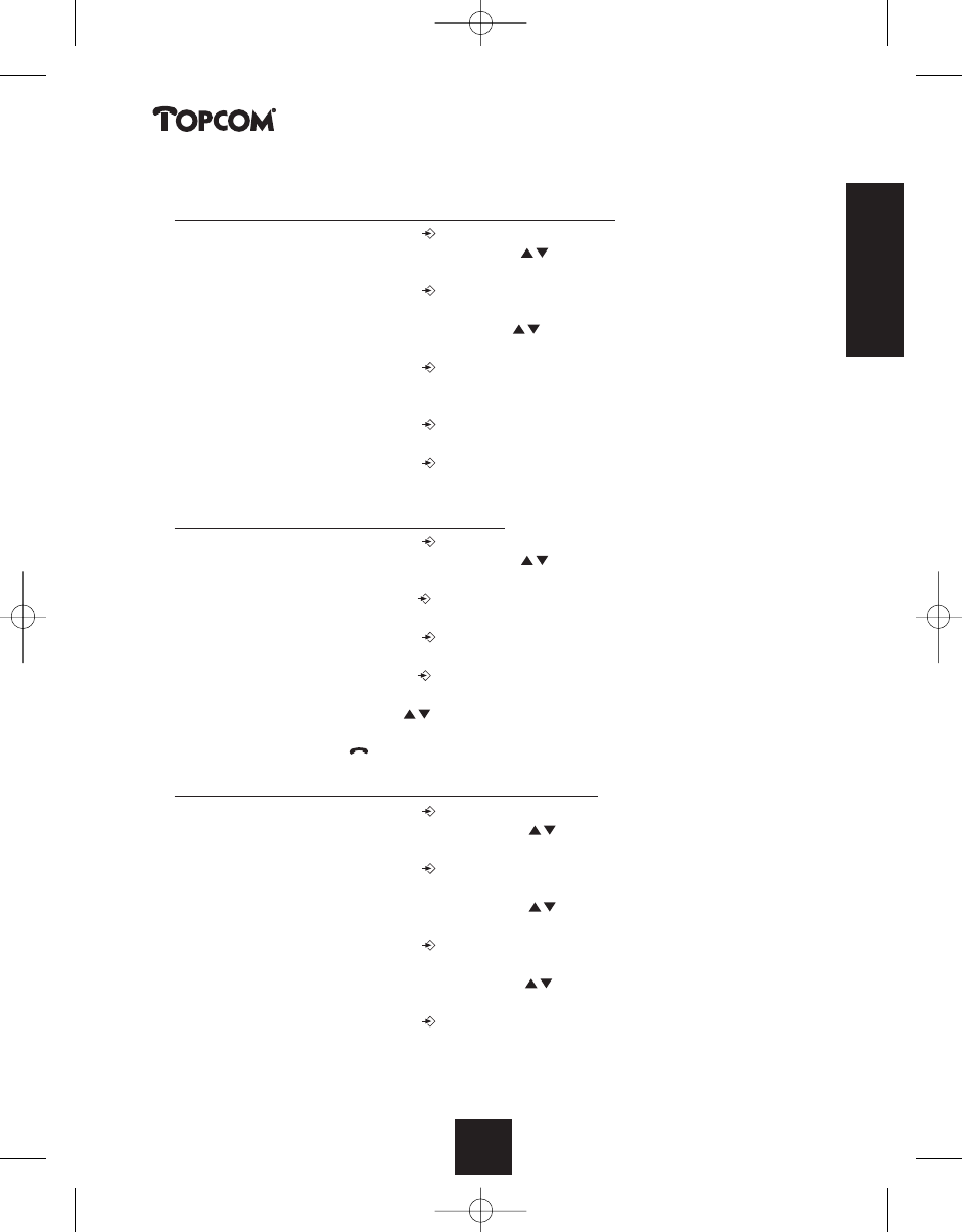 Butler 2450 | Topcom BUTLER 2450 User Manual | Page 15 / 164