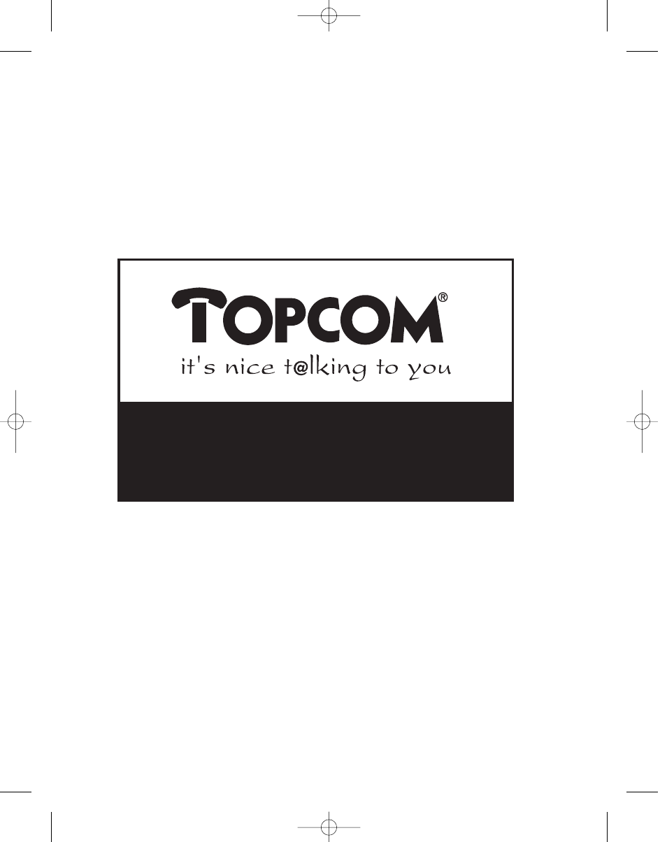Topcom BUTLER 2450 User Manual | Page 164 / 164