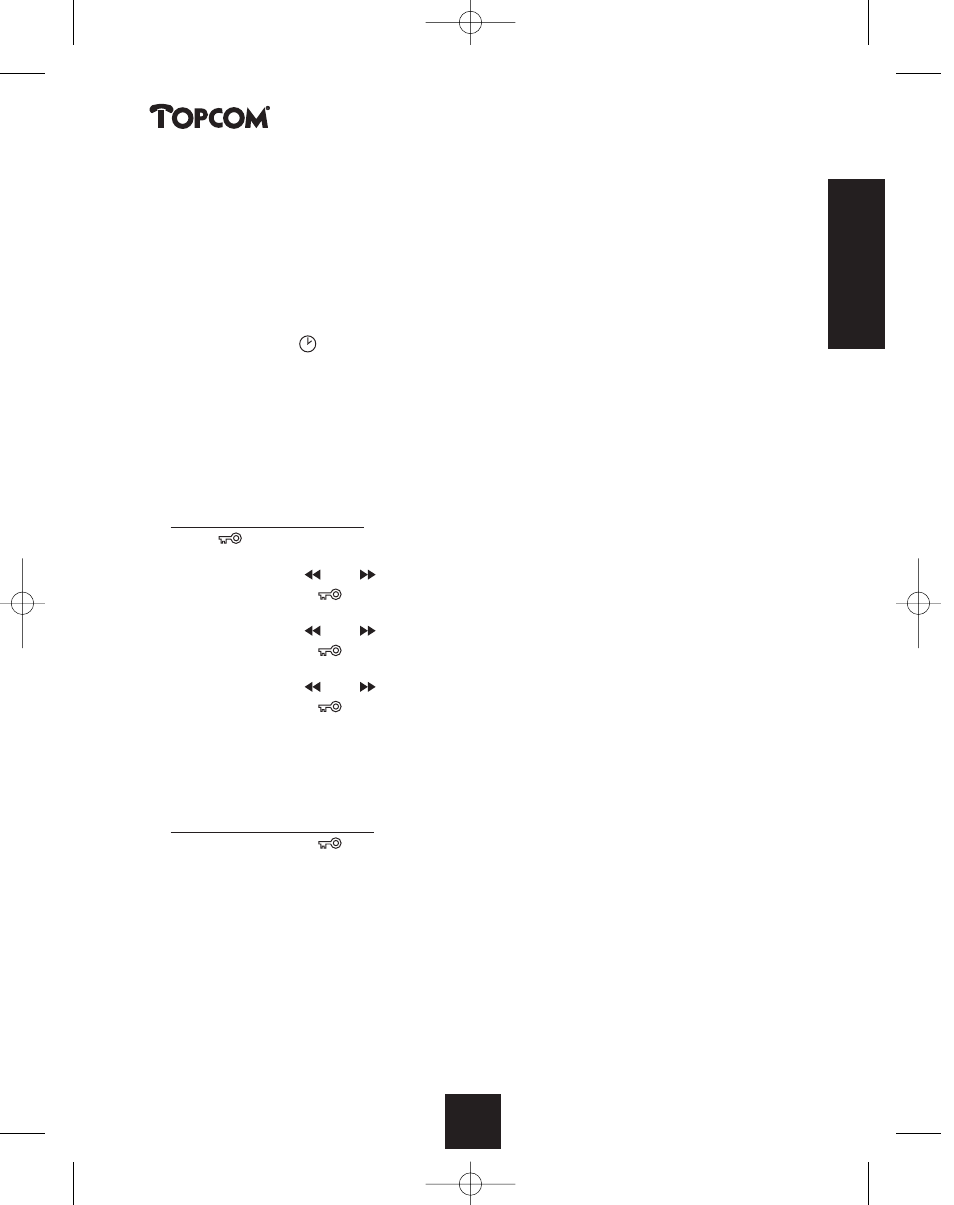 Butler 2450 | Topcom BUTLER 2450 User Manual | Page 31 / 164