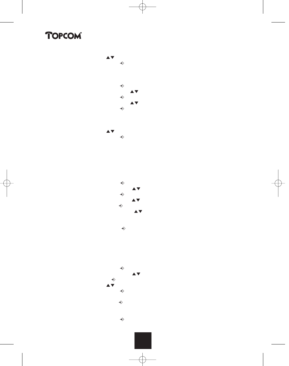 Butler 2450 | Topcom BUTLER 2450 User Manual | Page 84 / 164
