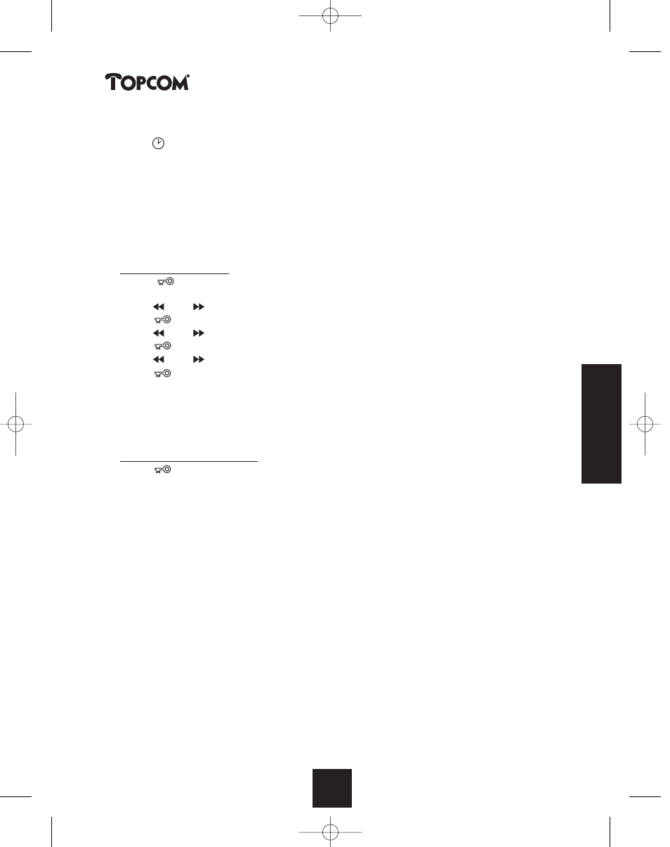 Butler 2450 | Topcom BUTLER 2450 User Manual | Page 95 / 164