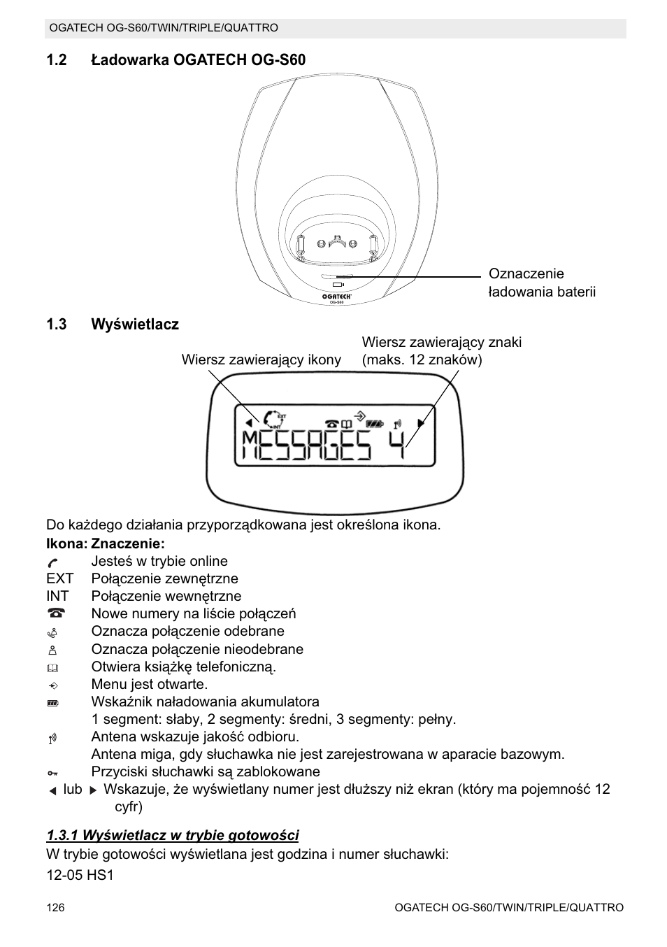 Topcom OGATECH OG-S60 User Manual | Page 126 / 144