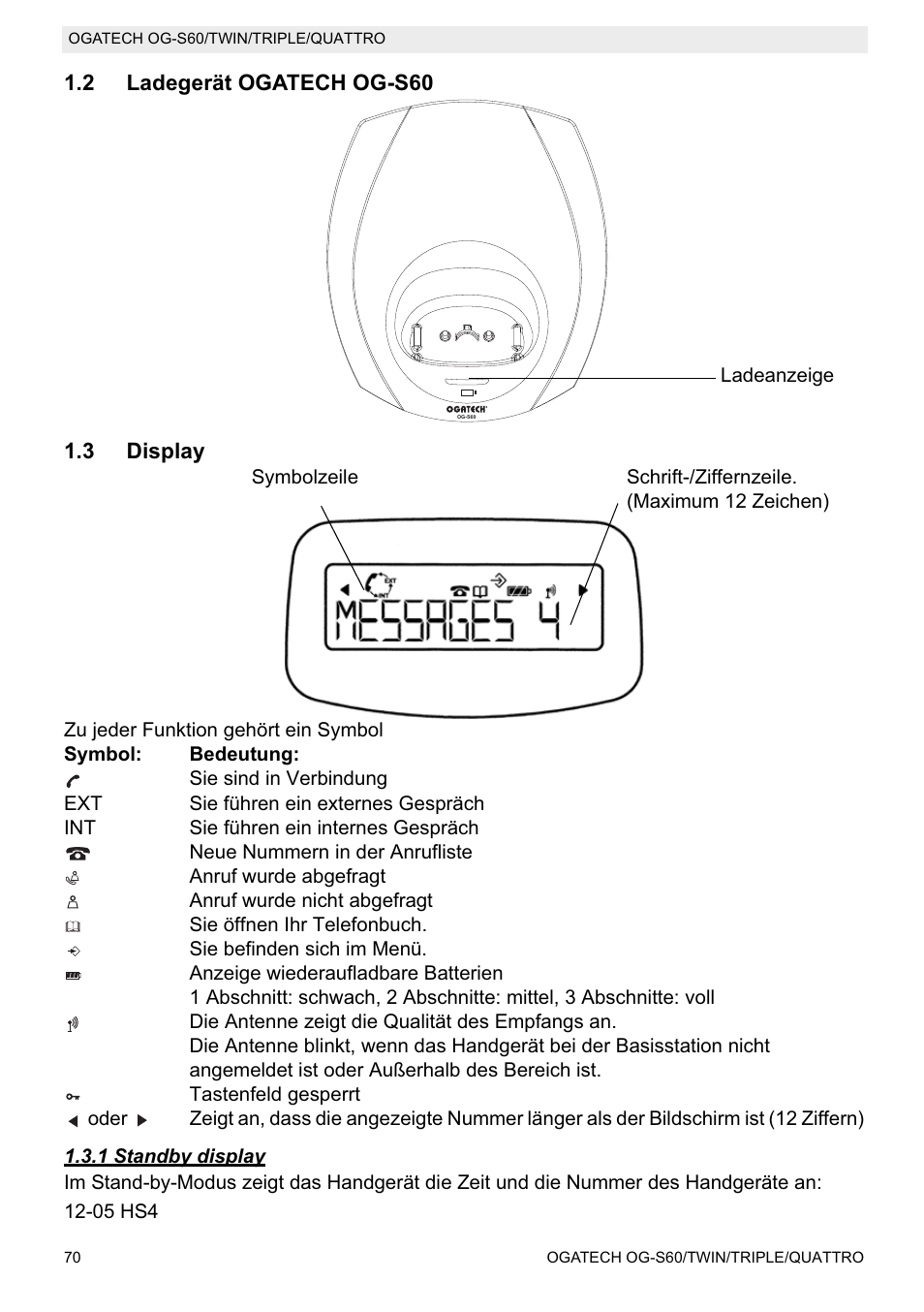 Topcom OGATECH OG-S60 User Manual | Page 70 / 144