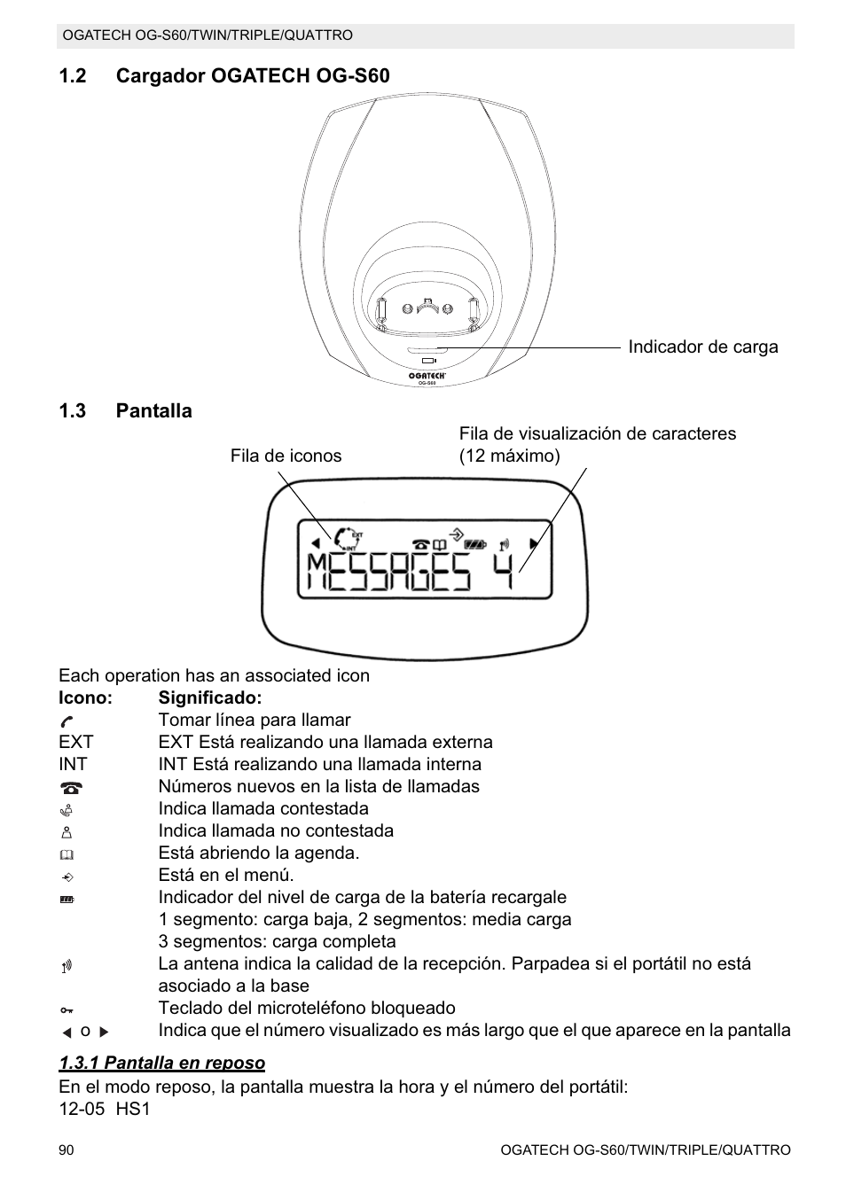 Topcom OGATECH OG-S60 User Manual | Page 90 / 144