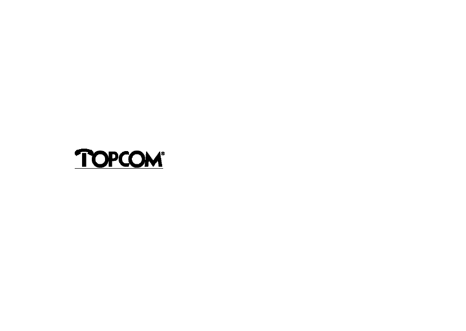 Topcom LUCCA Answering Machine User Manual | Page 36 / 36
