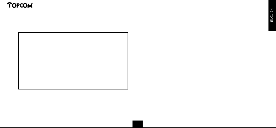 Clip 160 | Topcom CLIP 160 User Manual | Page 3 / 36