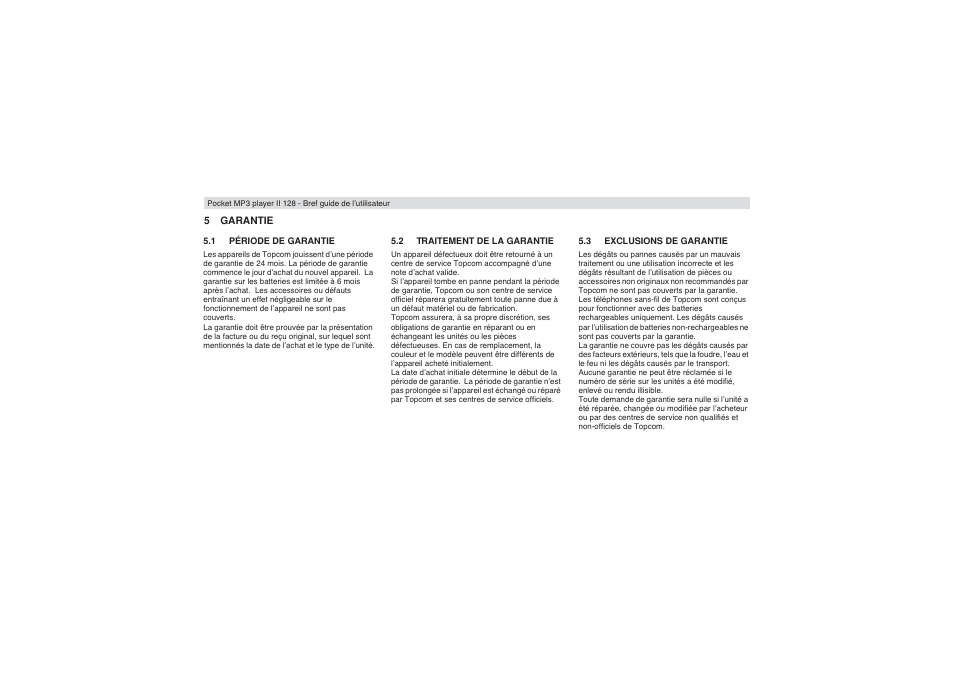 Topcom II 128 User Manual | Page 10 / 32