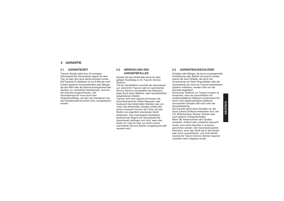 Topcom II 128 User Manual | Page 13 / 32