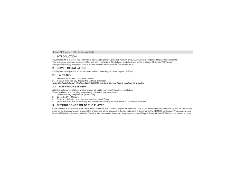 Topcom II 128 User Manual | Page 2 / 32